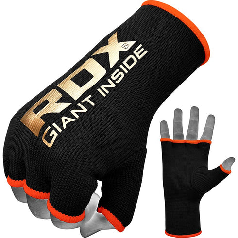 RDX INNER HAND GLOVES/Blk/Org-1